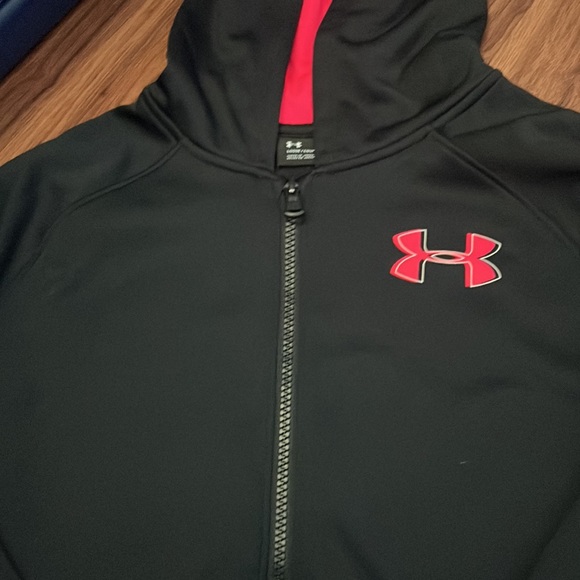 Girls Under Armour Full Zip up - Picture 2 of 7
